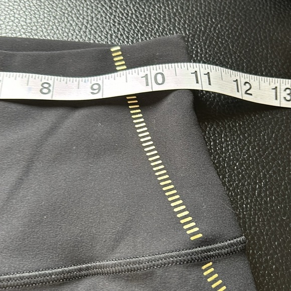 LULULEMON Align High Rise Crop Legging Gold French Press Limited Addition Sz 4 - Picture 10 of 12